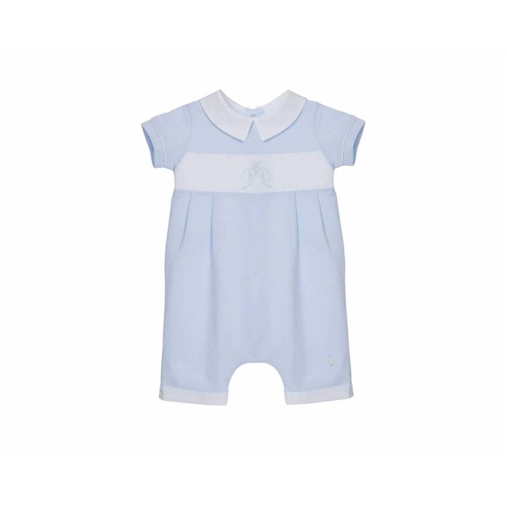 NEW PATACHOU kid's jersey romper in blue